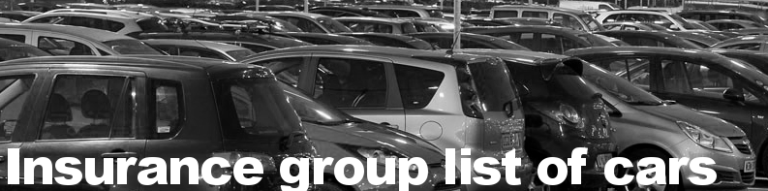 What Insurance Group Is My Car in? Find Out Here